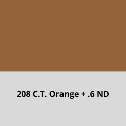 Cotech Filters 208 C.T. Orange + .6 ND