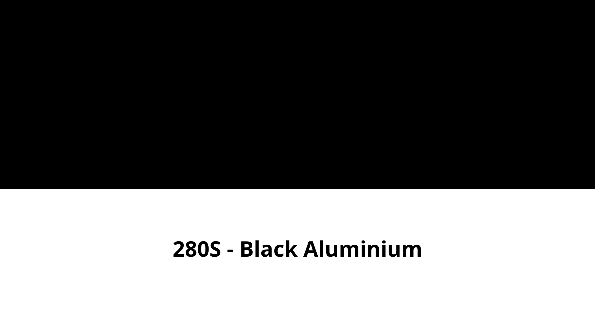 Cotech filters 280S Black Aluminium