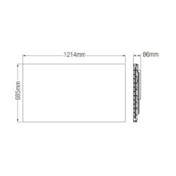 DHI-LS460UCM-BF_Dahua_Dimensions