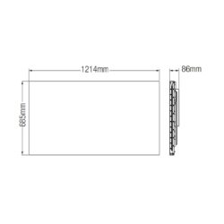DHI-LS550UCM-BF_Dahua_Dimensions