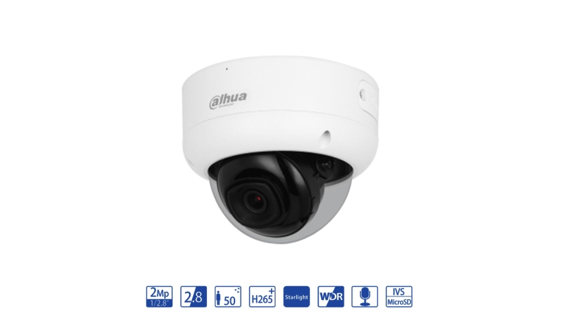 IPC-HDBW3241E-S-S2_Dahua_Dahua Dome IP da 2MP 2.8mm con AI WizSense - telecamera di videosorveglianza IPC-HDBW3241E-S-S2