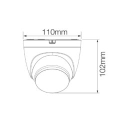 IPC-HDW1430DT-STW_Dahua_Dahua Eyeball IP da 4MP 2.8mm - telecamera di videosorveglianza IPC-HDW1430DT-STW