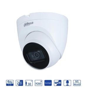 Dahua Eyeball IP da 4MP 2.8mm - telecamera di videosorveglianza IPC-HDW2431T-AS-S2