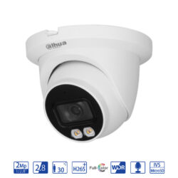 IPC-HDW3249TM-AS-LED_Dahua_Dahua Eyeball IP da 2MP 2.8mm con AI WizSense - telecamera di videosorveglianza IPC-HDW3249TM-AS-LED