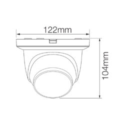 IPC-HDW3549TM-AS-LED_Dahua_Dahua Eyeball IP da 5MP 2.8mm con AI WizSense - telecamera di videosorveglianza IPC-HDW3549TM-AS-LED