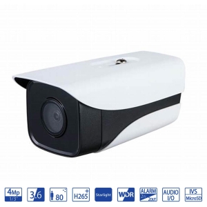 Dahua Bullet IP da 4MP 3.6mm con AI WizSense - telecamera di videosorveglianza IPC-HFW3441M-AS-I2