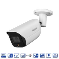 IPC-HFW3549E-AS-LED_Dahua_Dahua Bullet IP da 5MP 3.6mm con AI WizSense - telecamera di videosorveglianza IPC-HFW3549E-AS-LED