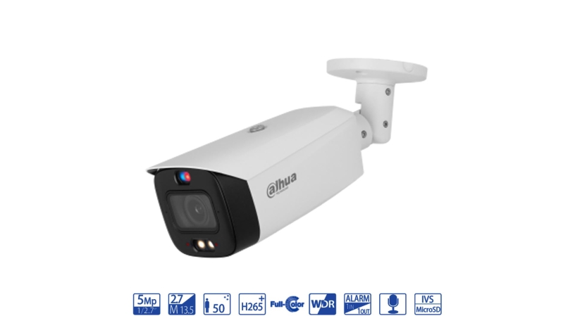 IPC-HFW3549T1-ZAS-PV_Dahua_Dahua Bullet IP da 5MP 2.7-13.5mm con AI WizSense - telecamera di videosorveglianza IPC-HFW3549T1-ZAS-PV