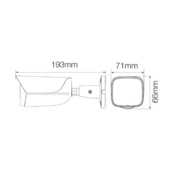 IPC-HFW3841E-S-S2_DAHUA_Dahua Bullet IP da 8MP 3.6mm con AI WizSense e microfono integrato - telecamera di videosorveglianza IPC-HFW3841E-S-S2