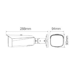 IPC-HFW3849T1-AS-PV-S4__Dahua_Dahua Bullet IP da 8MP 3.6mm con AI WizSense - telecamera di videosorveglianza IPC-HFW3849T1-AS-PV-S4