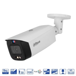 Dahua Bullet IP da 8MP 2.7-13.5mm con AI WizSense - telecamera di videosorveglianza IPC-HFW3849T1-ZAS-PV