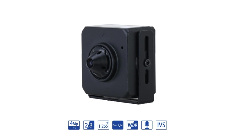 Dahua Pinhole IP da 4MP 2.8mm - telecamera di videosorveglianza IPC-HUM4431S-L4