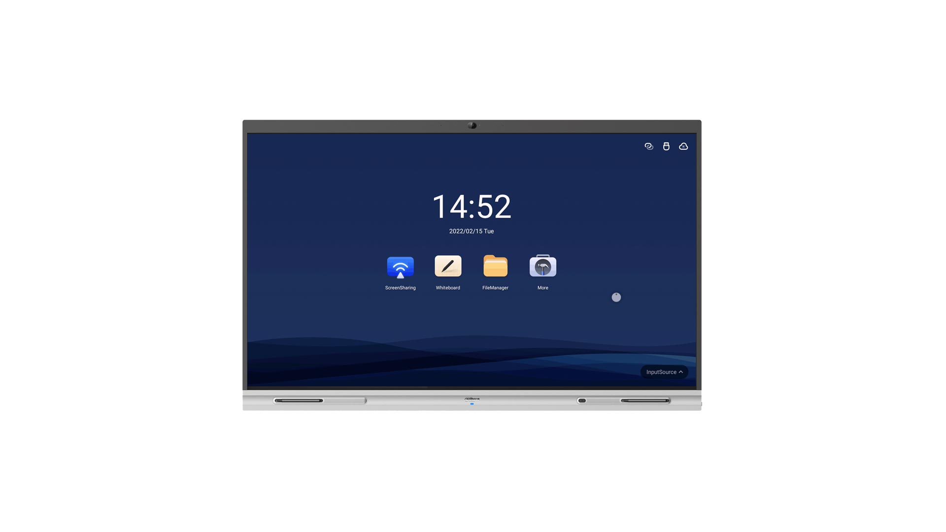 Dahua whiteboard interattiva DLED 4K UHD da 65" con touch IR e telecamera Dahua LCH65-MC410-B