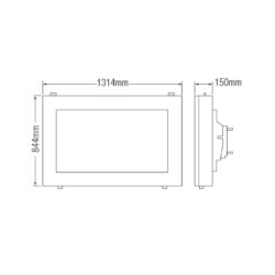LDH49-EAO400K_Dahua_Dahua Digital Signage LED 4K UHD da 49" a parete - da esterno