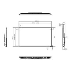 LDH50-FAI400K_Dahua_Dahua Digital Signage 4K UHD da 50" a parete - da interno