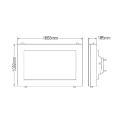LDH65-EAO400K_Dahua_Dahua Digital Signage LED 4K UHD da 65" a parete - da esterno