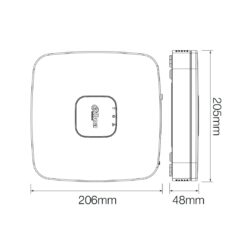 NVR4104-4KS2-L_Dahua_Dahua NVR IP 4 canali 1U 8MP 1HDDs NVR4104-4KS2-L
