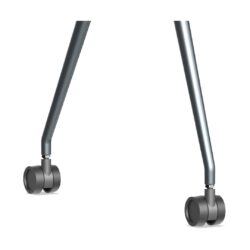PKC-MS0C_Dahua_Supporto mobile con staffa H regolabile e rotelle per whiteboard interattive Dahua da 65 / 75" - argento