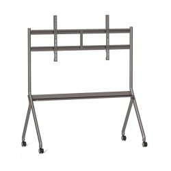 PKC-MS1A_Dahua_Supporto mobile con rotelle per whiteboard interattiva Dahua da 86" / 98" - argento Mobile stand with casters for Dahua 86
