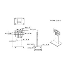 PKC-MS1B_Dahua_Dimensions