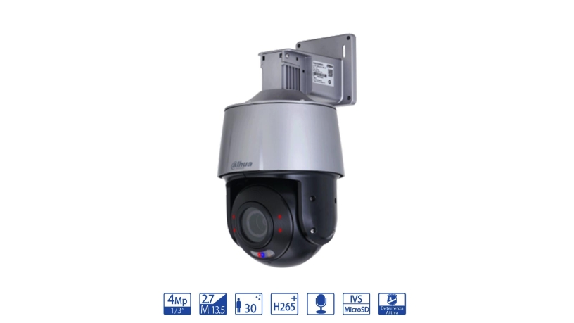 Dahua PTZ IP da 4MP 2.7-13.5mm - telecamera di videosorveglianza SD3A405-GN-PV1