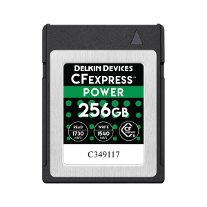 DCFX1-256_DELKINDEVICES_Scheda di memoria Delkin Devices POWER 256 GB CFexpress Type B