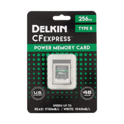 DCFX1-256_DELKINDEVICES_Scheda di memoria Delkin Devices POWER 256 GB CFexpress Type B