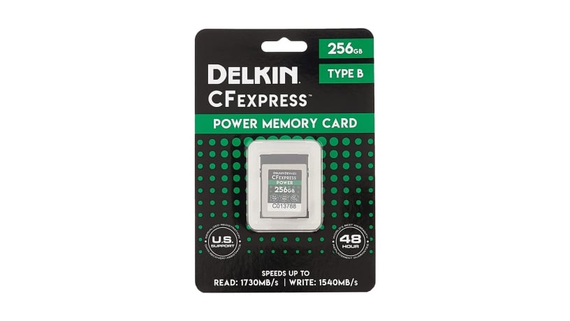 DCFX1-256_DELKINDEVICES_Scheda di memoria Delkin Devices POWER 256 GB CFexpress Type B