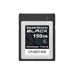 DCFXBBLK150_DELKINDEVICES_Scheda di memoria Delkin Devices BLACK 150GB CFexpress Type B