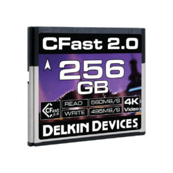 DDCFST560256_DELKINDEVICES_Scheda di memoria Delkin Devices SATA III 6 Gb/s 256 GB CFast 2.0