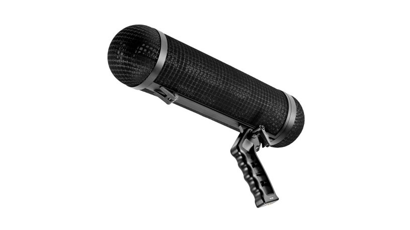 Shield E-image BS-M80 con protezione antivento per microfono shotgun