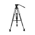 E-image EG03A3 Video Tripod and Fluid Head Kit for cameras and camcorders