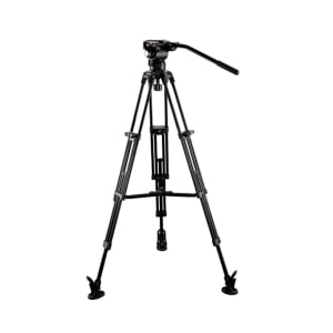 E-image EG03A3 Video Tripod and Fluid Head Kit for cameras and camcorders
