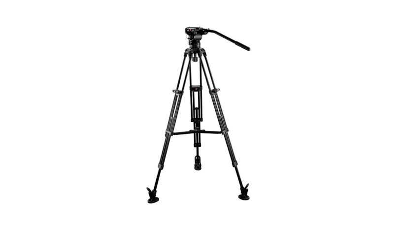 EG03A3-Kit-treppiede-video-e-testa-fluida-per-telecamere-e-fotocamere-con-portata-fino-a-5-kg