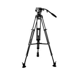 Kit treppiede video e testa fluida E-image EG08A2