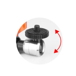 Braccetto E-image EI-A53P con doppio attacco da 1/4"