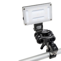 EI-A75_Braccetto-di-15-cm-con-attacco-per-monitor-e-attacco-per-canna-da-15-mm