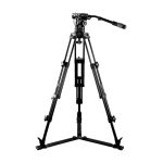Cavalletto video E-image EI7083AA kit con testa video fluida