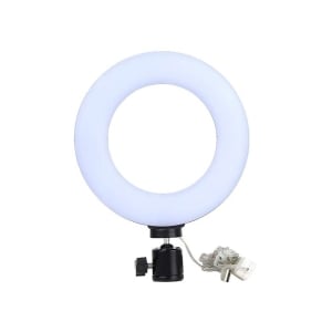 E-image EL-6 LED ring light for small photo and video sets