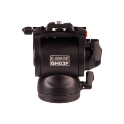 Testa video fluida E-image GH03F con base piatta per dolly e slider