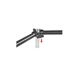 Kit treppiede video e testa fluida E-image EI7060AA per telecamere e fotocamere