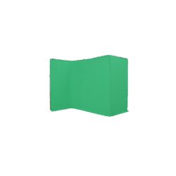 Fondale verde chromakey E-Image MB42-G 2,4x4m con telaio e borsa