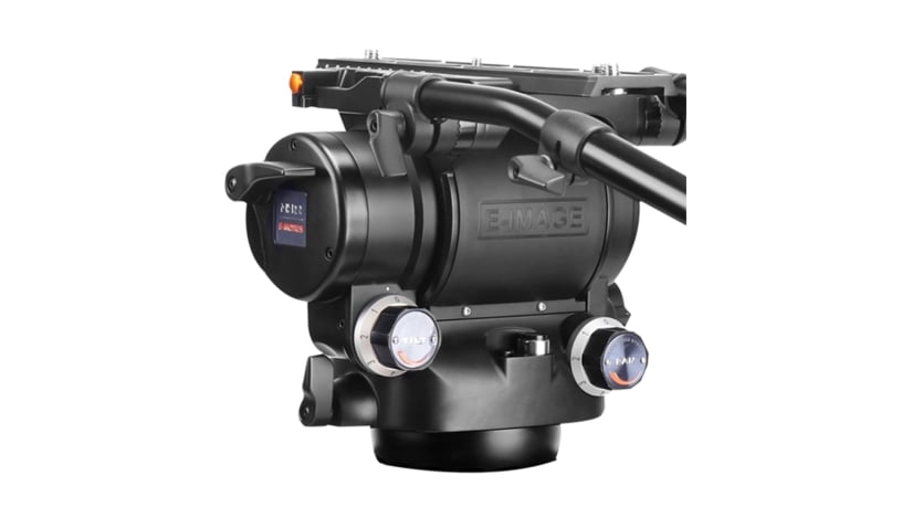 Testa video fluida MH22 per telecamere fino a 22kg con controbilanciamento fluido