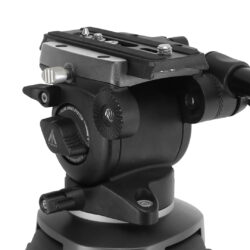 Testa video fluida E-image EH630 per dolly, slider e cavalletti