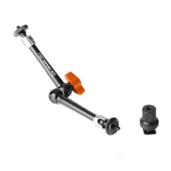 Braccetto E-image EI-A51 con attacco hotshoe e clamp per monitor on-camera, luci LED e accessori
