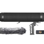 BS-M80 Shield con protezione antivento per microfono shotgun da 42,5 cm