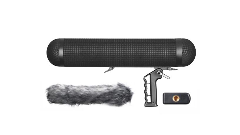 BS-M80 Shield con protezione antivento per microfono shotgun da 42,5 cm