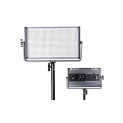Luce LED E-1040 bicolore per illuminare video set o green screen