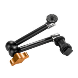 Braccetto E-image EI-A51 con attacco hotshoe e clamp per monitor on-camera, luci LED e accessori