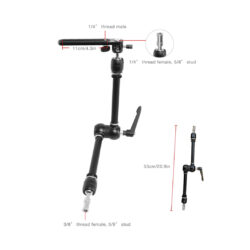 Magic arm E-Image EI-A26 da 53 cm con manopola di bloccaggio